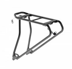 PORTE BAGAGE AVANT TUBUS SYSTÈME RACKTIME TOPIT EVO ALUMINIUM NOIR 26-28